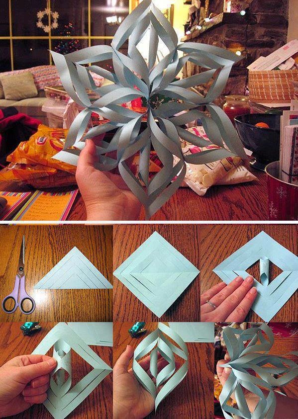 Comment faire une Étoile de Noël en origami 